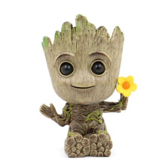 Picture of Tree Man Pen Flower Pot - Flower Style