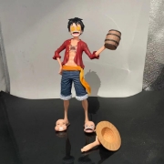 Picture of Action Figure One Piece Pirate king Luffy.