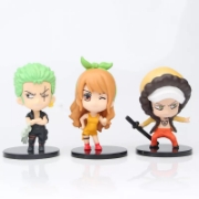 Picture of 6Pcs One piece Anime Figure Set. 