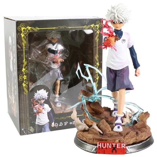 Picture of Action Figure Hunteres x Hunteres Killua Figure Model Statue Collection Toy 28cm.