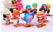 Picture of 10Pcs One-Piece Anime Figure Set.