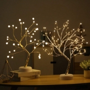 Picture of Tree Lights Fire Night Light Firefly Tree Lamp.