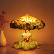 Picture of DIY 3D Lamp Simulation Explosion Mushroom Cloud LED Night Light beside lamp Bedroom Gift Home Decoration Ornaments 3D Table Lamp