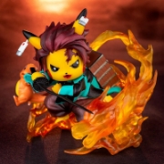 Picture of Action Figure Pikachu Demon Slayer - Tanjiro ( Charmander FIRE )