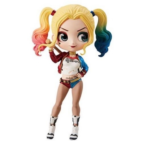 Picture of Banpresto - Justice League Harley Quinn Version 3 Q posket Figure. 