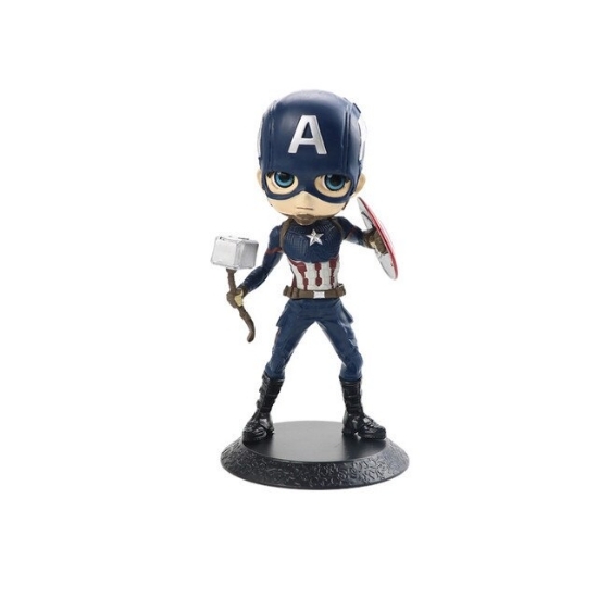 Picture of Banpresto - Marvel Captain America Version 1 Q Posket Figure.