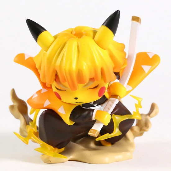 Picture of Action Figure Pikachu Demon Slayer - Zenitsu Agatsuma