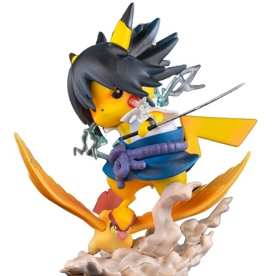 Picture of Action Figure Pikachu Naruto - Flying Uchiha Sasuke