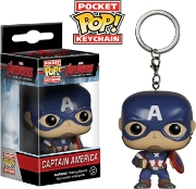 Picture of Pocket PoP Marvel / DC - Captain America - with gun