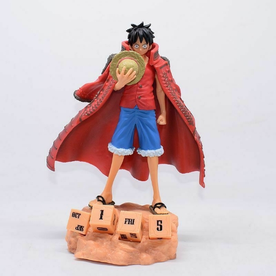 Picture of Action Figure One Piece Monkey D Luffy Eternal Calendar.