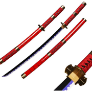 OverJoyz,One-Piece-Roronoa-Zoro-Katana-Bamboo-Blade-Anime-swords-for ...