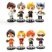 Picture of 8Pcs Haikyuu  Action Figures Set