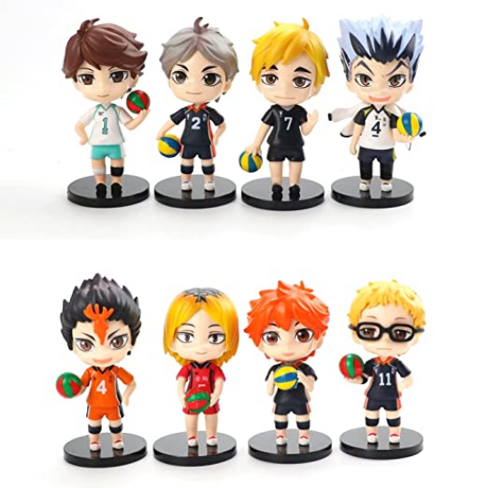 Picture of 8Pcs Haikyuu  Action Figures Set