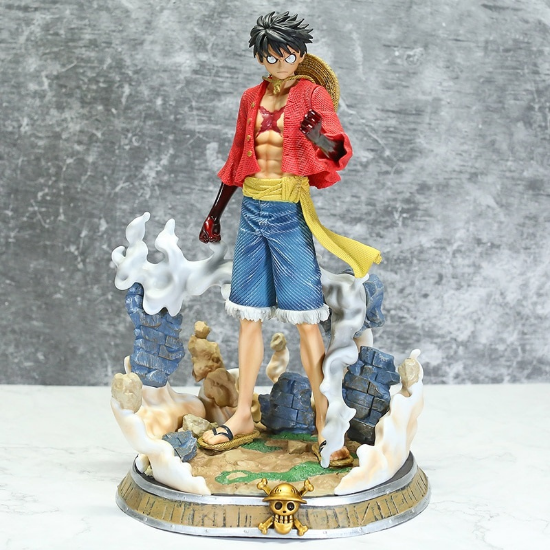 OverJoyz,Action Figure One Piece GK Monkey D Luffy