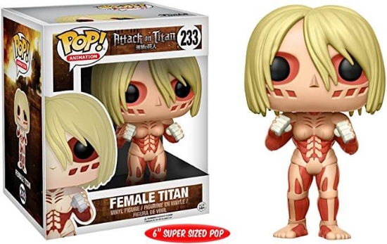 FUNKO POP Attack on Titan 233 Female Titan "BIG FUNKO"  - Amman Jordan