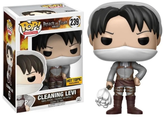 FUNKO POP Attack on Titan 239 cleaning levi - Amman Jordan