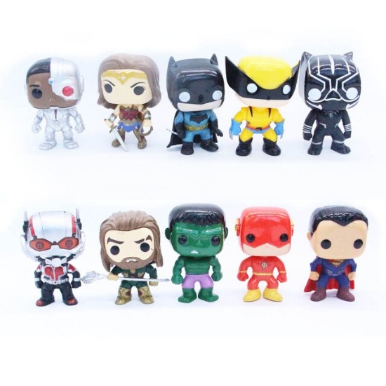 Picture of 10Pcs Marvel Set Of Super Hero Avenger 