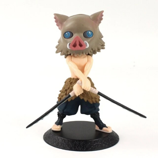 Banpresto - Demon Slayer Inosuke Hashibira with mask Q Posket Figure. - Amman Jordan	