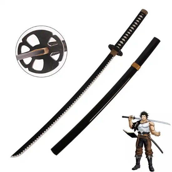 Picture of Sword Black Clover Yami Sukehiro Katana