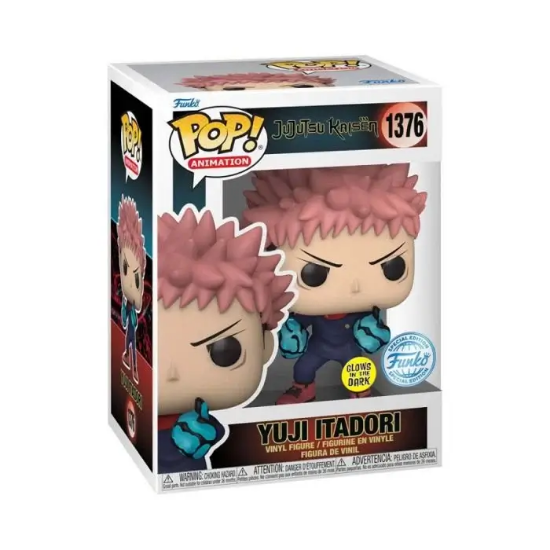 Picture of FUNKO POP Jujutsu Kaisen 1376 YUJI ITADORI WITH DIVERGENT FISTS