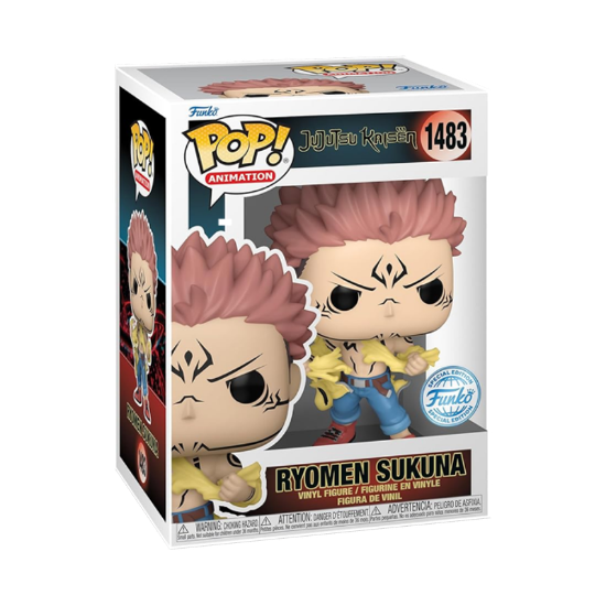 Picture of FUNKO POP Jujutsu Kaisen 1483 RYOMEN SUKUNA TEARING SHIRT