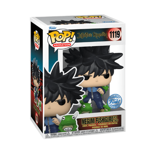 Picture of FUNKO POP Jujutsu Kaisen 1119 BUDDY MEGUMI FUSHIGURO WITH TOADS