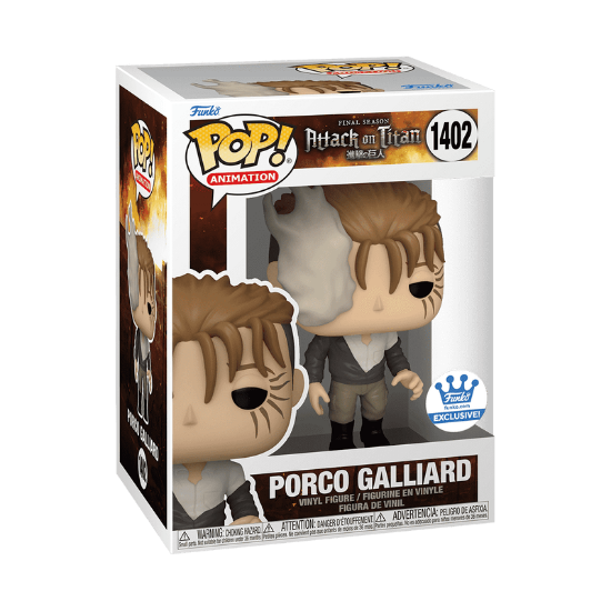 FUNKO POP Attack on Titan 1402 PORCO GALLIARD