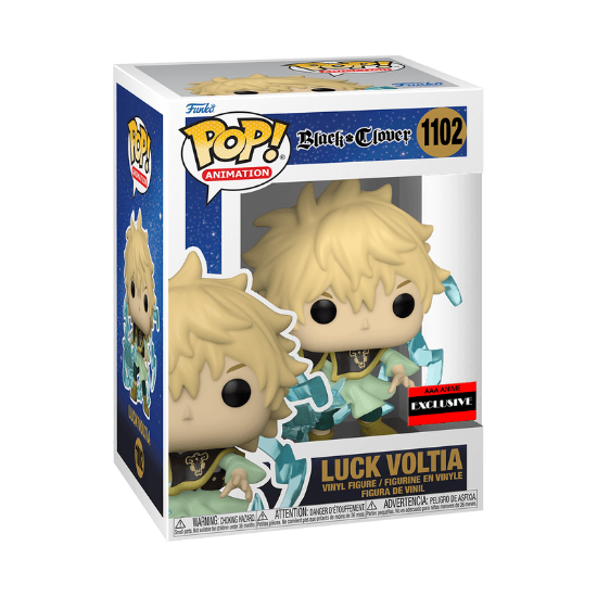 FUNKO POP Black Clover 1102 Luck Voltia(GLOW) 