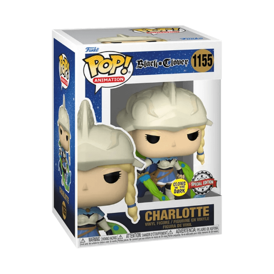 FUNKO POP Black Clover 1155 CHARLOTTE (GLOW)