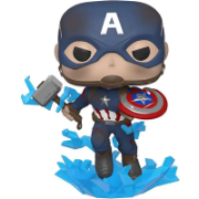 Picture of FUNKO POP Marvel 1198 Captain America (Metallic Glows in the Dark Special Edition)