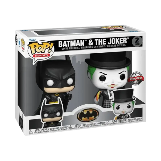 FUNKO POP Batman & The Joker 2 Pack Special Edition