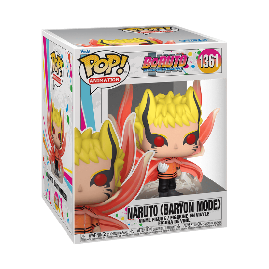 Picture of FUNKO POP BORUTO : NARUTO NEXT GENERATIONS 1361 SUPER NARUTO (BARYON MODE) 6" Super Sized