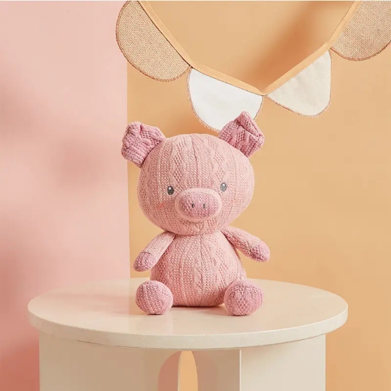 Picture of Handmade Stuffed Animal little pig