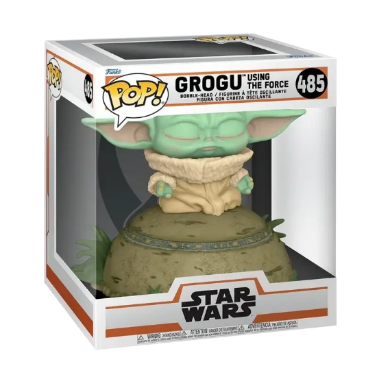 Picture of FUNKO POP Star Wars 485 GROGU USING THE FORCE 