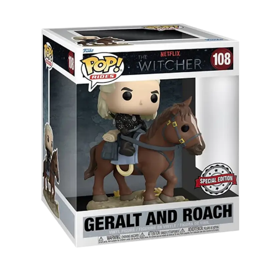 Picture of FUNKO POP The Witcher 108 Geralt And Roach