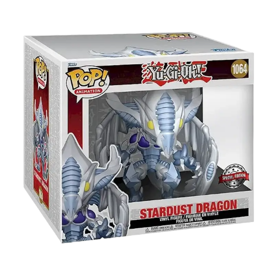 FUNKO POP Yu-Gi-Oh 1064 Stardust Dragon (Super Sized)