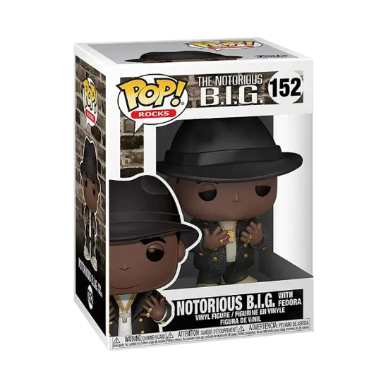 FUNKO POP 152 B.I.G With Fedora