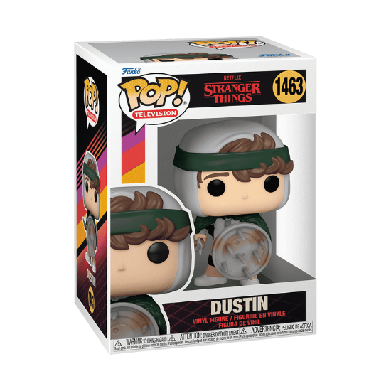 Picture of FUNKO POP Stranger Things 1463 DUSTIN WITH SPEAR AND SHIELD