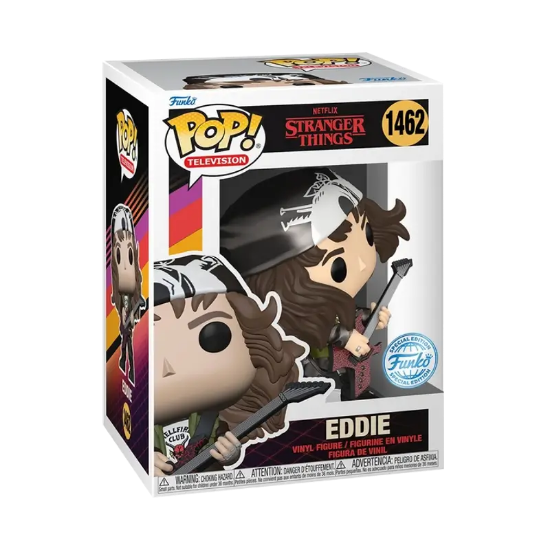 Picture of FUNKO POP Stranger Things 1462 Eddie Metallic Special Edition 