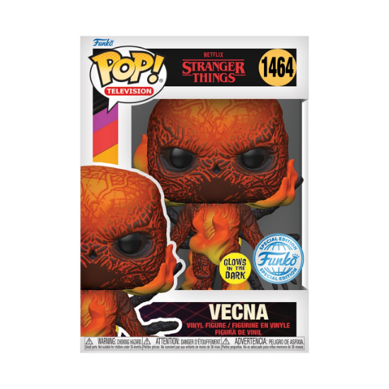 Picture of FUNKO POP Stranger Things 1464 Vecna With Flames