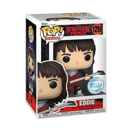 Picture of FUNKO POP Stranger Things 1250 Eddie [with Guitar]