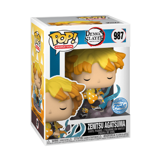 FUNKO POP Demon Slayer 987 ZENITSU AGATSUMA (TRANSFORMING)