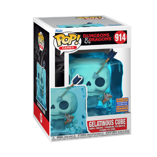 Picture of Damaged - FUNKO POP Dungeons and Dragons 914 GELATINOUS CUBE