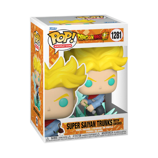 Picture of FUNKO POP Dragon ball 1281 Saiyan Trunks with Sword