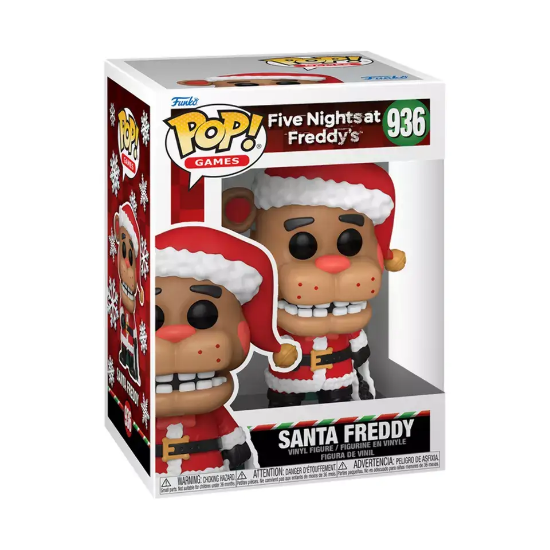 Picture of FUNKO POP FIVE NIGHTS AT FREDDY'S 936 Santa Freddy